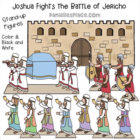 Joshua and the Battle of Jericho Bible Lesson and Crafts