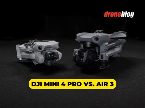 DJI Mini 4 Pro vs. Air 3 (Here's My Choice) - Droneblog