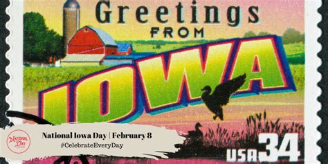 NATIONAL IOWA DAY - February 8 - National Day Calendar