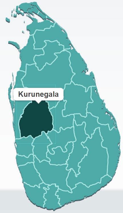 2013 - Sri Lanka - 25 Districts - Kurunegala