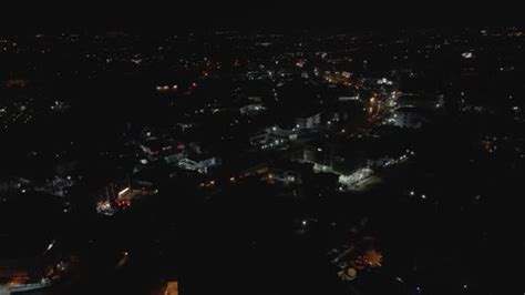 Aerial View Abuja City Night Wuse Stock Footage Video (100% Royalty ...