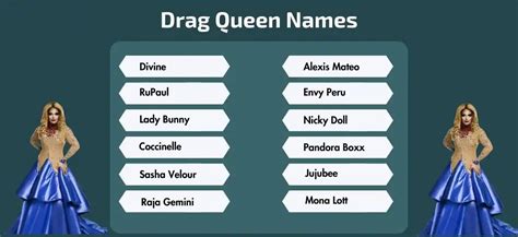 399+ Funny & Iconic Drag Queen Names - Good Name