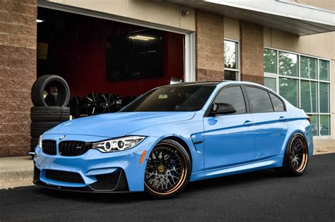 Sky Blue BMW M3 F30 on Avant Garde Sport Wheels | Bmw m3, Bmw, Bmw blue