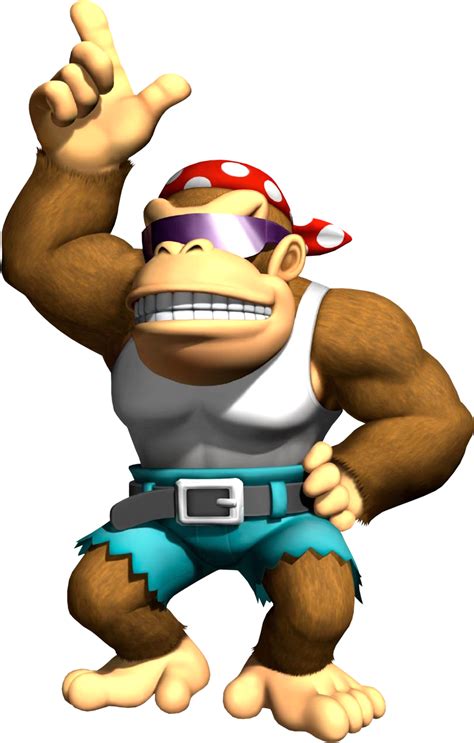 Image - Funky Kong Artwork - Mario Kart Wii.png - Donkey Kong Wiki, the encyclopedia about ...