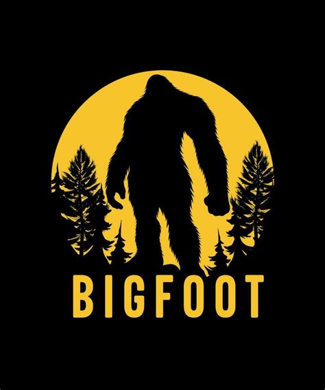 Bigfoot logo design 23430116 Vector Art at Vecteezy