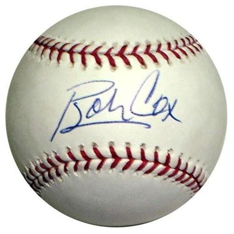 Bobby Cox Autographed Signed MLB Baseball