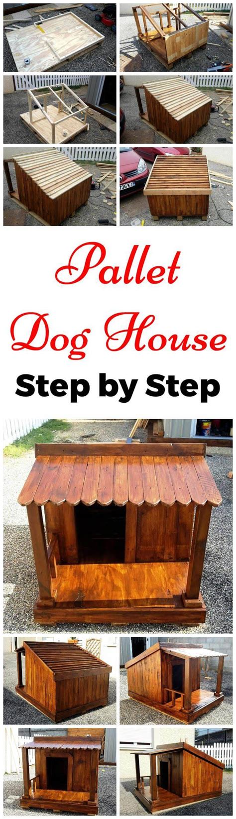 Pallet Dog House - Step by Step Plan - DIY Crafts