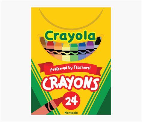 Clip Art Crayon Box Clip Art - Crayola Crayon Box Png , Free Transparent Clipart - ClipartKey