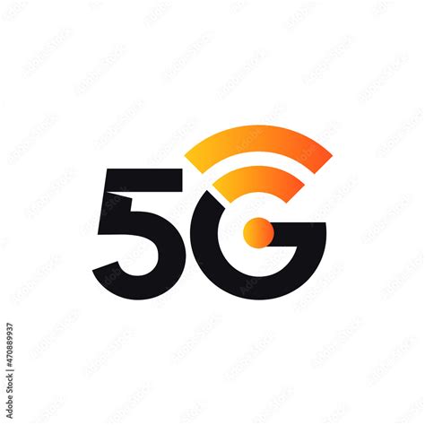 5G network logo, 5G icon vector Stock Vector | Adobe Stock