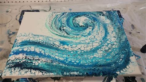 Fantasy Wave Fluid art acrylic painting Acrylic Art & Collectibles ...