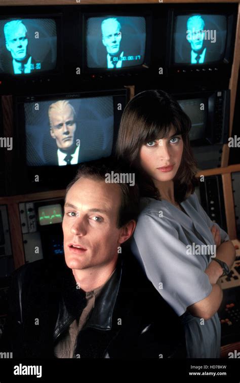 MAX HEADROOM, (bottom, from left): Matt Frewer, Amanda Pays, 1978-1988 ...