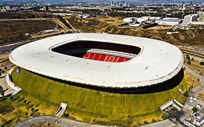 Download wallpapers Estadio Akron, Zapopan, Mexico, Estadio Omnilife ...