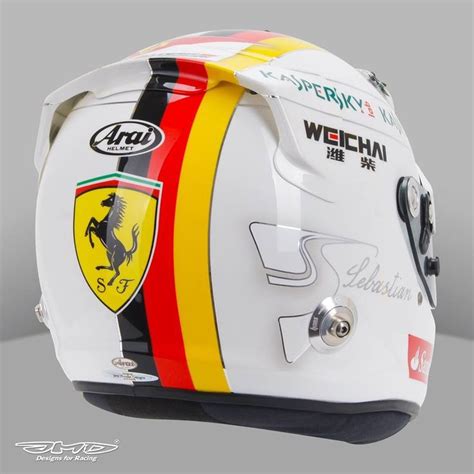 52 best Sebastian Vettel Helmet Design 2015 images on Pinterest ...