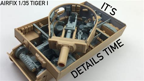 Airfix Tiger 1 Interior Build And Detail: (Airfix 1/35 Tiger I "EARLY VERSION") - YouTube