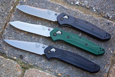 Benchmade 940, 940-1, & 943 Osborne | Benchmade, Benchmade knives, Osborne