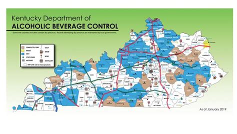 Map Of Dry Counties In Kentucky - Draw A Topographic Map