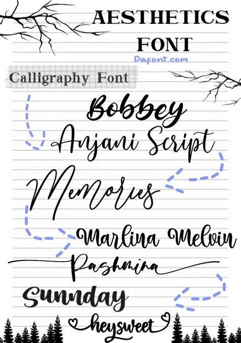 Handwriting font aesthetics | Microsoft word fonts, Aesthetic fonts, Dafont