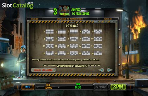 Zombie Rush Slot - Free Demo & Game Review | Nov 2024