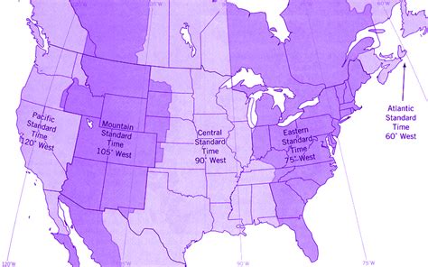 Time Zone Map With Current Times - Map