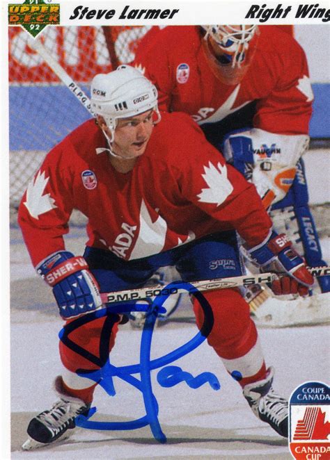 Michael's Hockey TTM: Steve Larmer