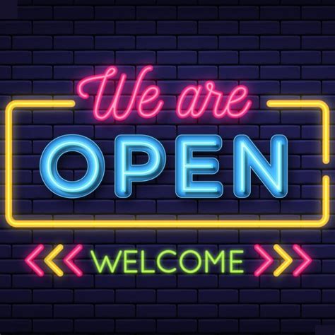 We Are Open Sign Template | PosterMyWall