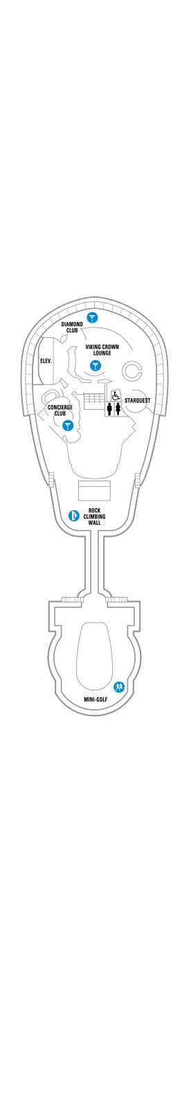 Radiance of the Seas Deck plan & cabin plan