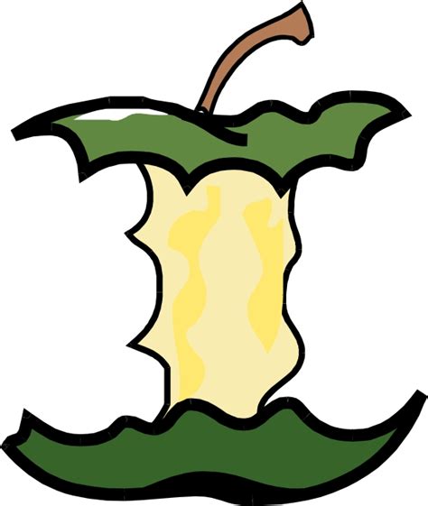 Apple Core Clip Art - ClipArt Best