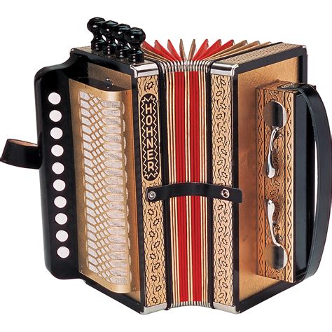 Hohner One Row Cajun Accordion - Woodwind & Brasswind