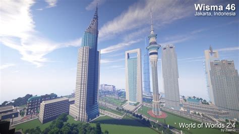 Wisma 46, Jakarta, Indonesia Minecraft Map