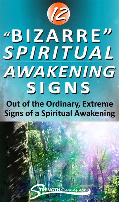 12 "BIZARRE" Spiritual Awakening Signs (2020) - Strength Essence in ...