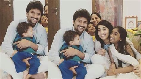 Hero Nani with Wife & Son Family Latest Photos | Nani | Arjun - DSLR Guru