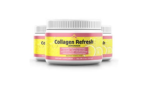 Collagen Refresh Lemonade Ingredients Review - Do They Really Work? - Legit Or No Reviews