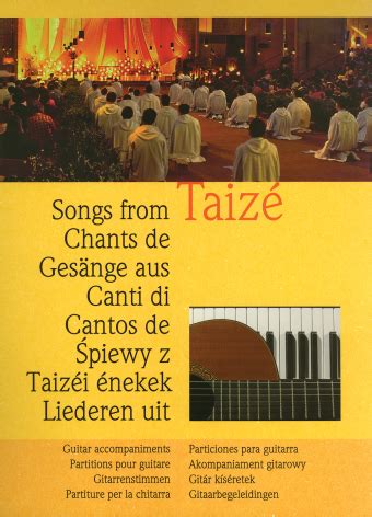 GIA Publications - Chants de Taizé / Songs from Taizé - Guitar edition