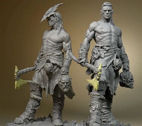 1/24 Scale 75MM Butcher Unpainted Miniatures Resin Model Kit Figure Free Shipping-in Model ...