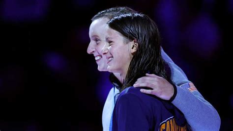 'Katie squared' Ledecky and Grimes make 800 free final