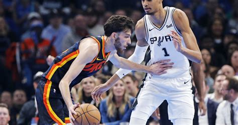 Victor Wembanyama, Chet Holmgren Disappoint NBA Fans in Thunder's Win ...