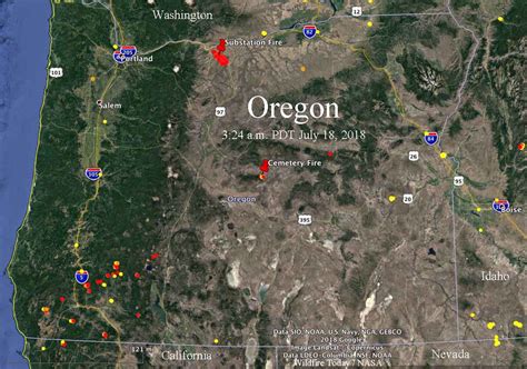 Lightning leaves behind many fires in Oregon - Wildfire Today