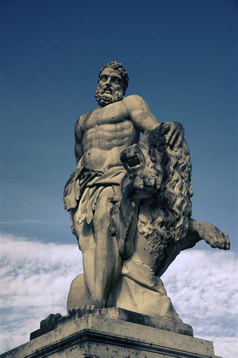 Free Images : monument, statue, art, temple, head, carving, hercules, god, mythology, ancient ...