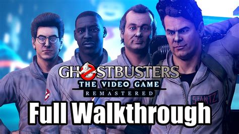 Ghostbusters: The Video Game Remastered (2019) PS4 PRO Gameplay Full Walkthrough (No Commentary ...