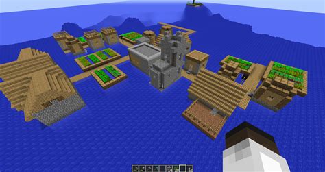 Island Village, and a perfect village in ocean biome - Seeds ...