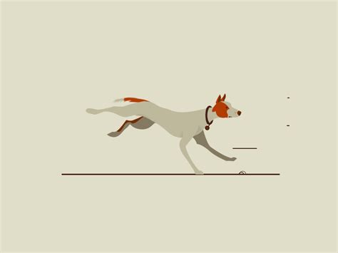 Running dog by Oleksandr Konchenkov on Dribbble