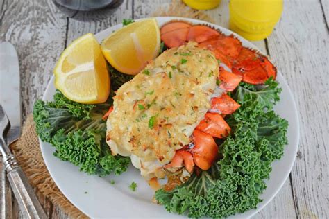 Stuffed Lobster Tails - A Delicious baked lobster tail recipe