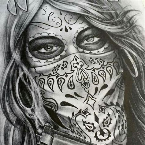 Pin on Catrina / skulls /tatoo | Skull girl tattoo, Sugar skull girl ...