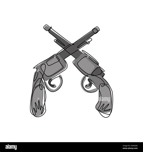 Crossed pistols hi-res stock photography and images - Alamy