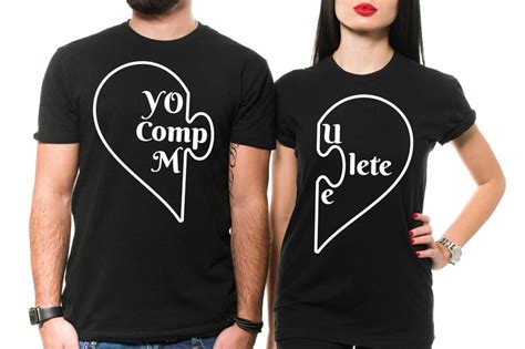 Couple Matching T-shirt Anniversary Gift Funny Couple Photo - Etsy