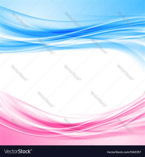 Bright blue and pink border abstract background Vector Image