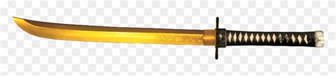 Gold Katana Png - Sword, Transparent Png - 800x600(#5534594) - PngFind