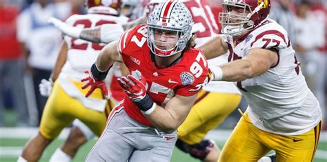 Nick Bosa, Ohio State, Weak-Side Defensive End