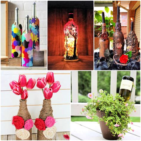 25 Easy DIY Wine Bottle Crafts and Upcycling Ideas