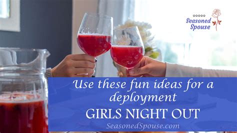 9 Unique Girls Night Out Ideas ~ The Seasoned Spouse